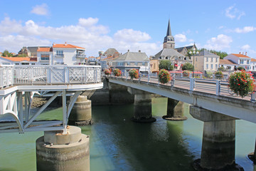 Wall Mural - saint gilles croix de vie, france