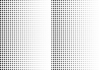 Abstract halftone dotted background. Monochrome grunge pattern with dot and circles.  Vector modern pop art texture for posters, sites, business cards, cover, postcards, labels, stickers layout.