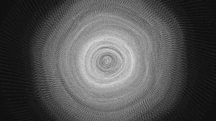Wall Mural - Abstract Background Physcedelic Geometric Tunnel VC 26