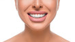 © Stavros - Happy smiling woman with perfect teeth. Close up view. Dental health concept.