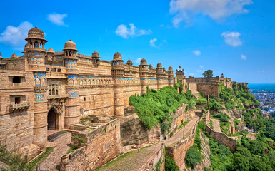 Gwalior fort Madhya Pradesh India