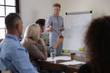 © New Africa - Portrait of volunteers having meeting in office