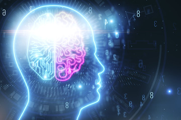 Poster - Artificial intelligence and computing concept