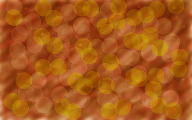 Abstract background with Bokeh color