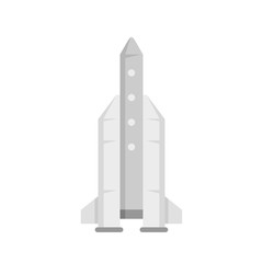 Poster - space rocket icon. flat illustration of space rocket vector icon for web design