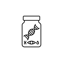 Poster - Medicine icon. Element of future business thin line icon