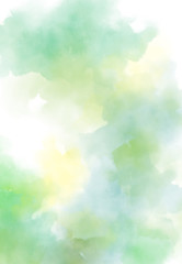 Wall Mural - abstract watercolor digital art painting soft focus for texture background