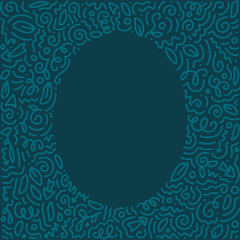 Wall Mural - scattered geometric line shapes. abstract background design. vector doodle patterns.