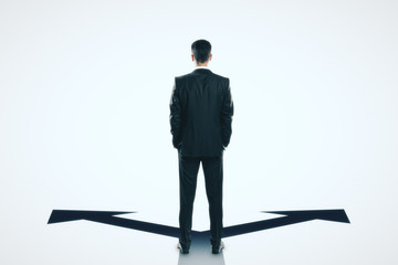 Aufkleber - Different direction and choice concept