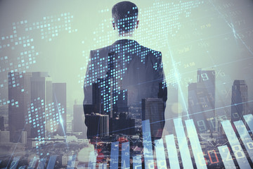 Poster - Global business and AI concept