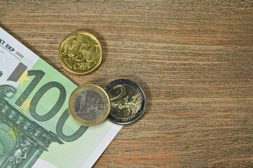 Sticker - argent euro BCE devise change