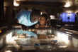 © JackF - Visitors looking at exhibits in glass stands