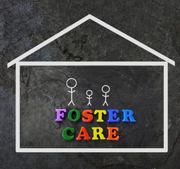 Foster Care concept