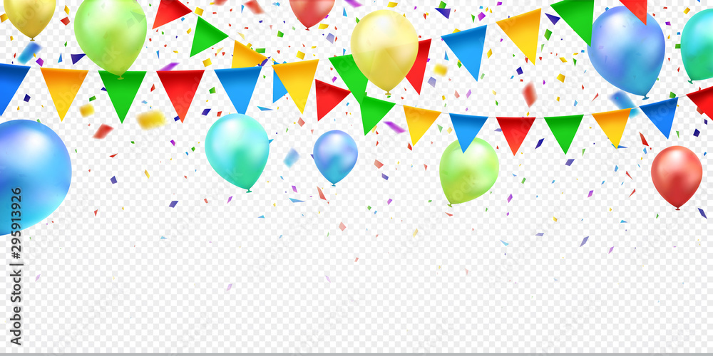 Confetti and balloons discount