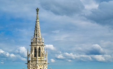 Wall Mural - The New Town Hall located in the Marienplatz in Munich, Germany