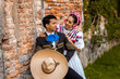 © Gener Vázquez - Pareja charro adelita amor jóvenes mexicano cultura traje típico sombrero exterior