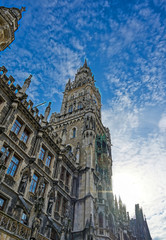 Wall Mural - The New Town Hall located in the Marienplatz in Munich, Germany