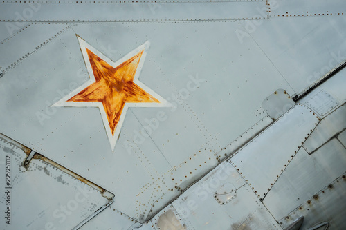 Fotografía Detail of a tactical jetplane.