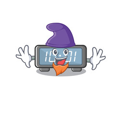 Sticker - Elf digital clock isolated in the mascot