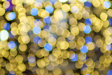 Beautiful bokeh for background, texture and lighting 