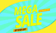 © suphaluk1313 - mega sale banner template modern design