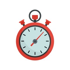 Poster - stopwatch icon. flat illustration of stopwatch vector icon for web design