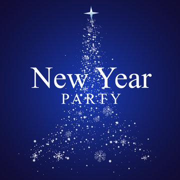 Christmas card. New Year's Eve happy holiday.