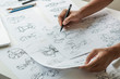 © Chaosamran_Studio - Animator designer Development designing drawing sketching development creating graphic pose characters sci-fi robot Cartoon illustration animation video game film production , animation design studio.