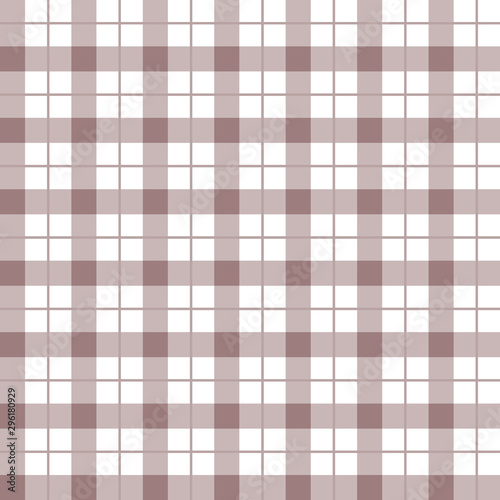 Beige Checkered Seamless Pattern Beige And White Plaid Texture Elegant Brown Gingham Seamless Background Subtle Checkered Backdrop For Textile Tablecloth Shirt And Other Fashion Products Vector Buy This Stock Vector And