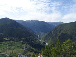 view of the alps in italy