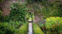 Beautiful Flowers, Trees And Plants And Garden Landscaping In Sissinghurst Caslte Gardens
