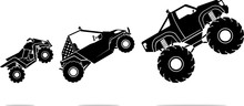 Off Road Vehicles, Mid Air