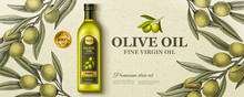 Flat Lay Olive Oil Ads
