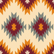 Tribal southwestern native american navajo seamless pattern