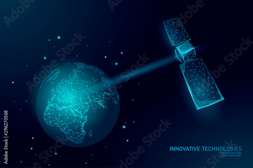 Cuadros en Lienzo Telecommunication defense satellite in space