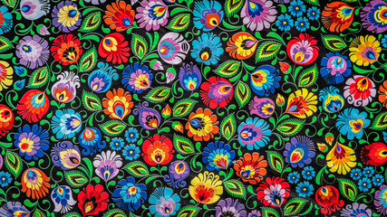 seamless pattern with flowers