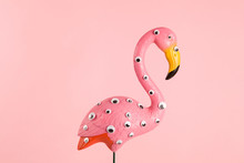 Freak Pink Plastic Flamingo