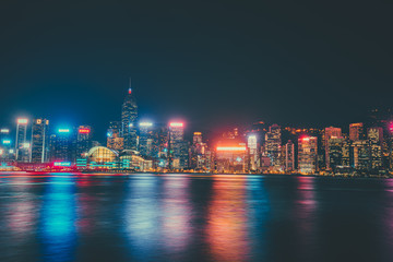 Hong Kong Victoria Harbor landscape