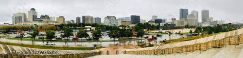 Fotografía Panorama Skyline scene of Winnipeg, Manitoba