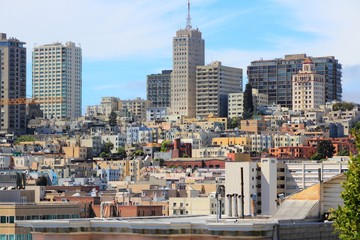 Wall Mural - Nob Hill skyline