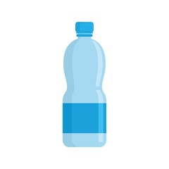 Wall Mural - Water bottle icon. Flat illustration of water bottle vector icon for web design