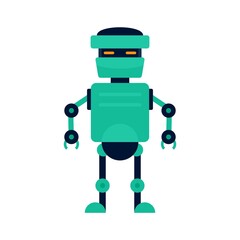 Poster - artificial robot icon. flat illustration of artificial robot vector icon for web design