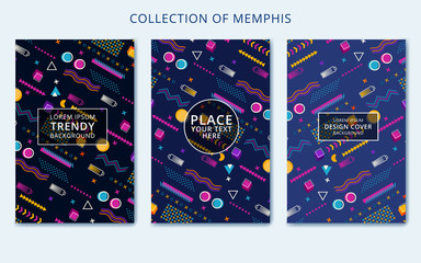 Wall Mural - Covers with minimal design. Cool geometric backgrounds for your design