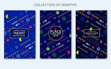 Wall Mural - Covers with minimal design. Cool geometric backgrounds for your design