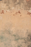 Fototapeta Mapy - Cracked and peeling paint old wall background.