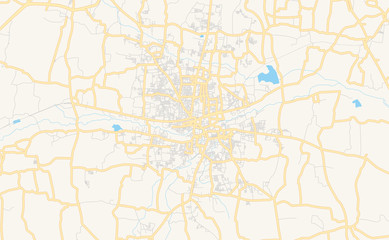  Printable street map of Tiruppur, India