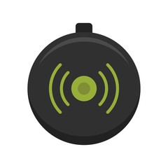 Poster - wireless modern charger icon. flat illustration of wireless modern charger vector icon for web desig