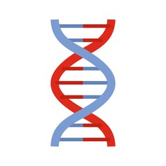 Poster - alzheimer dna disease icon. flat illustration of alzheimer dna disease vector icon for web design