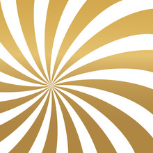Swirling Luxury Golden Background- Vector Illustration
