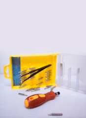 Wall Mural - Hardware Screw Driver Tool Kit Multi functional Hand Tools kit Repair Tool